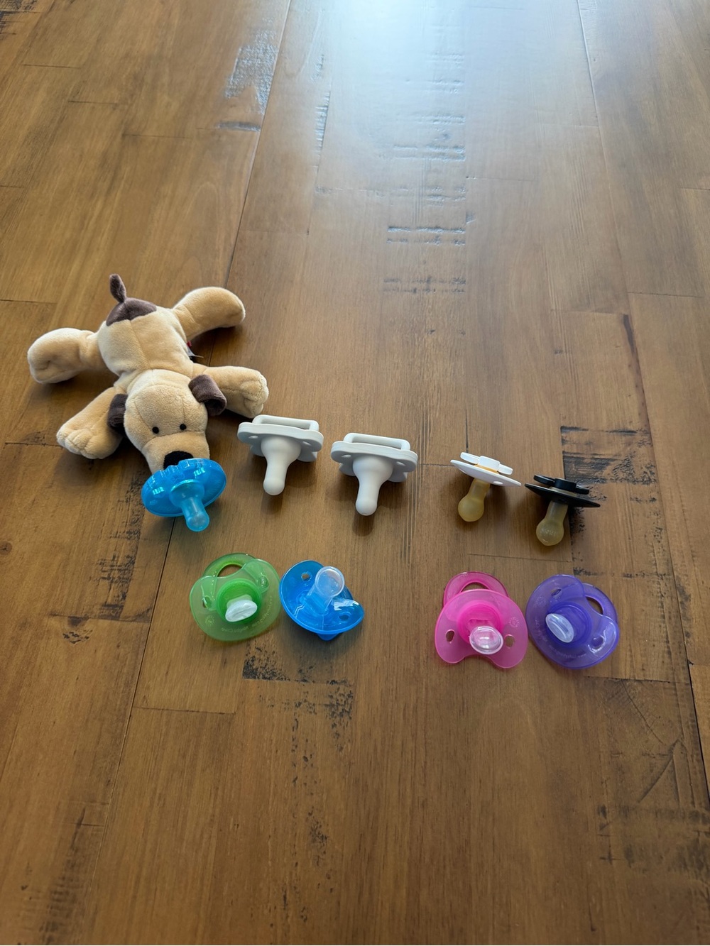 Wubbanub soother & Assorted Baby Pacifiers